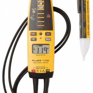 FLUKE Test Lead Set: 1 Pc, 600 Volt T+PRO-1AC KIT