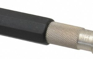 STARRETT 4-1/2" Long, 4.8mm Capacity, Double-End Spring-Action Pin Vise 50612