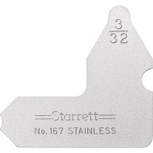STARRETT 3/32 Inch Radius Gage 50626