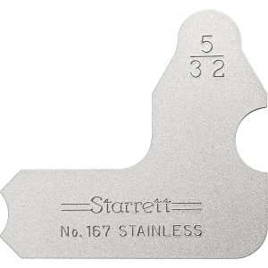 STARRETT 5/32 Inch Radius Gage 50630