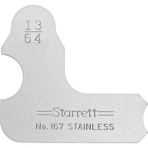 STARRETT 13/64 Inch Radius Gage 50633