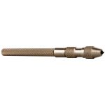 STARRETT 5" Long, 0.04" Capacity, Pin Vise 51137