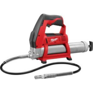 MILWAUKEE TOOL Battery Powered Grease Gun: 8,000 psi Max, 14 oz Cartridge, Battery Not Included, Charger Not Included 2446-20