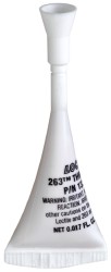 LOCTITE Threadlocker: Red, Liquid, 0.5 mL, Bottle 1330582