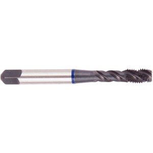 REGAL CUTTING TOOLS Spiral Flute Tap: 5/16-18, UNC, 3 Flute, Bottoming, 3B Class of Fit, Vanadium High Speed Steel, Oxide Finish 030264TC