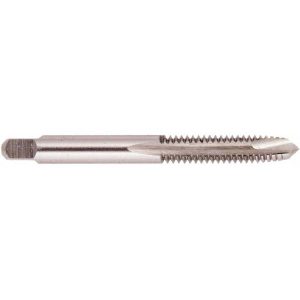 REGAL CUTTING TOOLS Spiral Point STI Tap: M5 x 0.8 Metric Coarse, 2 Flutes, Plug, High Speed Steel, Bright/Uncoated 007295AS