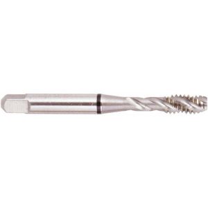 REGAL CUTTING TOOLS Spiral Flute Tap: 1/2-13, UNC, 3 Flute, Bottoming, 2B Class of Fit, High Speed Steel, Bright/Uncoated 033028TC