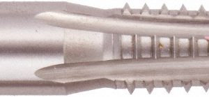 REGAL CUTTING TOOLS Interrupted Thread Pipe Taps; Thread Size (Inch): 3/8-18 in; Thread Standard: NPT; Material: High Speed Steel; Number of Flutes: 5.0; Threads Per Inch: 18; Projection: 0.4540 in; Finish: Bright; Overall Length (Inch): 2-9/16; 2.5625 in; Thread Length (Inc 008769AS