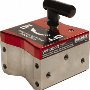 MAG-MATE 4" Wide x 4-1/2" Deep x 3" High Rare Earth Magnetic Welding & Fabrication Square WS1000R