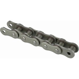 MORSE Roller Chain: Standard Riveted, 2" Pitch, 160 Trade, 10' Long, 1 Strand 347753