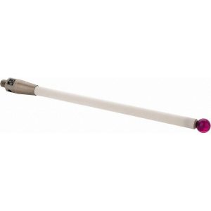 RENISHAW CMM Ball Stylus: 6 mm Ball Dia, 100 mm OAL, M4 A-5000-3712