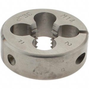 OSG Round Die: M14x2, 38 mm OD, High Speed Steel 46163