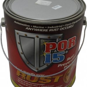 POR-15 1 Gal, Semi Gloss Black, Rust Preventative Paint 45401