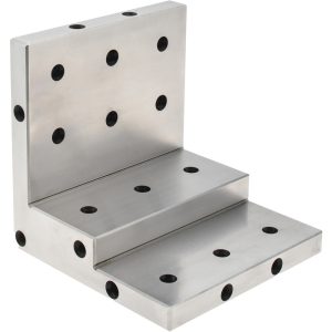 SPI 6" Wide x 6" Deep x 6" High Steel Precision-Ground Angle Plate 63-374-3
