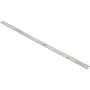 SPI Steel Rule: 12" OAL, 3R Graduation, Flexible, 1/2" OAW 13-885-9