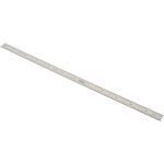 SPI Steel Rule: 12" OAL, 4R Graduation, Flexible, 1/2" OAW 13-886-7