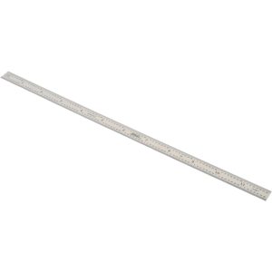 SPI Steel Rule: 12" OAL, 4R Graduation, Flexible, 1/2" OAW 13-886-7