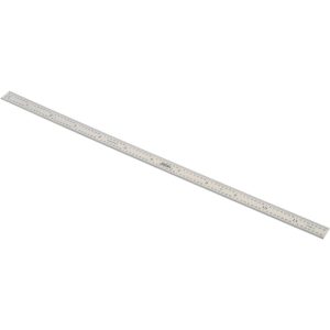 SPI Steel Rule: 12" OAL, 5R Graduation, Flexible, 1/2" OAW 13-887-5