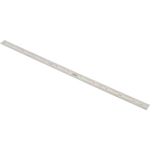 SPI Steel Rule: 12" OAL, 16R Graduation, Flexible, 1/2" OAW 13-888-3