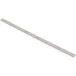 SPI Steel Rule: 12" OAL, English & Metric Graduation, Flexible, 1/2" OAW 13-889-1