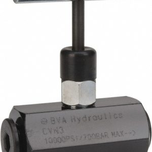 VALUE COLLECTION Hydraulic Control Needle Valve: 3/8-18 Inlet, 3/8-18 Thread, 10,000 Max psi PS-MH-HPC1-053