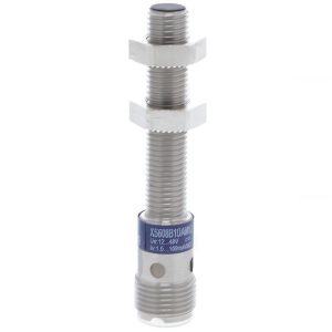 TELEMECANIQUE SENSORS Inductive Proximity Sensor: Cylinder Shielded, 0.1" Detection Distance XS608B1NAM12
