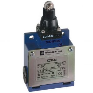TELEMECANIQUE SENSORS General Purpose Limit Switch: SPDT, NC, Roller Plunger, Top XCKM102H7