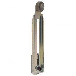 SQUARE D 0.88 Inch Long, 0.63 Inch Diameter, Steel Body, Limit Switch Adjustable Roller Lever 9007HA2