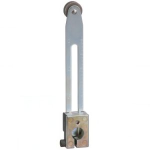 SQUARE D 0.88 Inch Long, 0.63 Inch Diameter, Steel Body, Limit Switch Adjustable Roller Lever 9007HA5