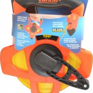 LUFKIN Tape Measure: 150' Long, 1/2" Width, Yellow Blade FE150