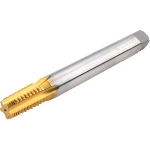 HERTEL Extension Pipe Tap: 3/8-18 NPTF, 5 Flutes, High Speed Steel K015977AS25