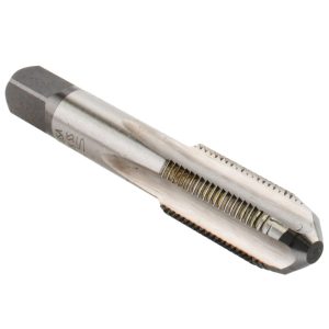 HERTEL Standard Pipe Tap: 1/8-27, NPS, 4 Flutes, High Speed Steel, Bright/Uncoated R127176-S