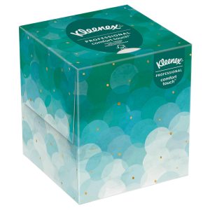 KLEENEX Kleenex Facial Tissue Cube for Business (21270), Upright Face Tissue Box 21270