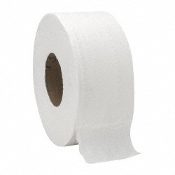 SCOTT Essential Extra Soft Jumbo Roll Toilet Paper, 2-Ply, White 07304