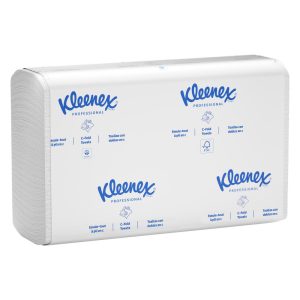 KLEENEX C-Fold Paper Towels (01500), Absorbent, White 01500