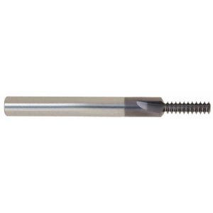 SCIENTIFIC CUTTING TOOLS Straight Flute Thread Mill: 1/4-20, Internal, 3 Flutes, 1/4" Shank Dia, Solid Carbide TM170-20A