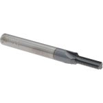 SCIENTIFIC CUTTING TOOLS Straight Flute Thread Mill: 1/4-36, Internal, 3 Flutes, 1/4" Shank Dia, Solid Carbide TM170-36A