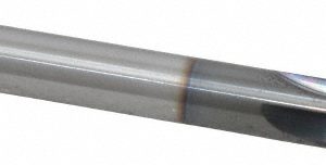 SCIENTIFIC CUTTING TOOLS Straight Flute Thread Mill: 1/8 - 27, External & Internal, 4 Flutes, 3/8" Shank Dia, Solid Carbide TM27527NPTTIN/C