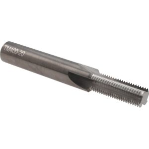 SCIENTIFIC CUTTING TOOLS Straight Flute Thread Mill: 1/2-20, Internal, 4 Flutes, 1/2" Shank Dia, Solid Carbide TM.400-20
