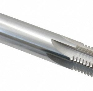SCIENTIFIC CUTTING TOOLS Straight Flute Thread Mill: 5/8-16, Internal, 6 Flutes, 1/2" Shank Dia, Solid Carbide TM 490-16