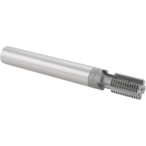 SCIENTIFIC CUTTING TOOLS Straight Flute Thread Mill: 1-12, Internal, 4 Flutes, 3/4" Shank Dia, Solid Carbide TMC 740-12