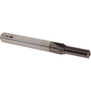 SCIENTIFIC CUTTING TOOLS Straight Flute Thread Mill: 3/8-16, External & Internal, 4 Flutes, 3/8" Shank Dia, Powdered Metal TM295-16N