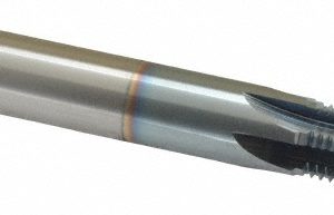 SCIENTIFIC CUTTING TOOLS Straight Flute Thread Mill: 5/8-18, External & Internal, 6 Flutes, 1/2" Shank Dia, Powdered Metal TM480-18N