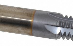 SCIENTIFIC CUTTING TOOLS Straight Flute Thread Mill: 1-8, External & Internal, 6 Flutes, 3/4" Shank Dia, Powdered Metal TM735-8N