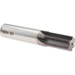 SCIENTIFIC CUTTING TOOLS Straight Flute Thread Mill: 1-12, External & Internal, 6 Flutes, 3/4" Shank Dia, Powdered Metal TM735-12N