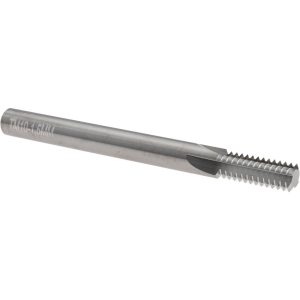 SCIENTIFIC CUTTING TOOLS Straight Flute Thread Mill: Internal, 4 Flutes, 5/16" Shank Dia, Solid Carbide TM 10-1.5MM