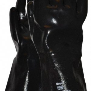 ANSELL Chemical Resistant Gloves: AlphaTEC™ 09-924, Size X-Large, 80.00 mil, Neoprene-Coated, Neoprene, Supported 9924100