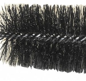 SCHAEFER BRUSH Double Stem/Spiral Tube Brush: 2-3/4" Dia, 7-1/2" OAL 43326