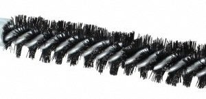 SCHAEFER BRUSH Double Stem/Spiral Tube Brush: 3/4" Dia, 7-1/2" OAL 43306