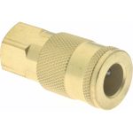 VALUE COLLECTION 5 Piece 1/4" Body 1/4 NPT 145 psi Brass Tru-Flate Automotive Pneumatic Coupling Plug Set 2330972511